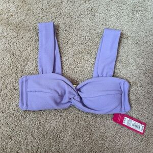 Xhilaration Lavender Twist Bikini Top